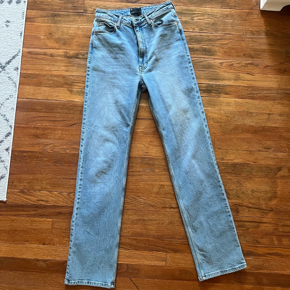 ASOS Denim Blue Straight Leg Jeans